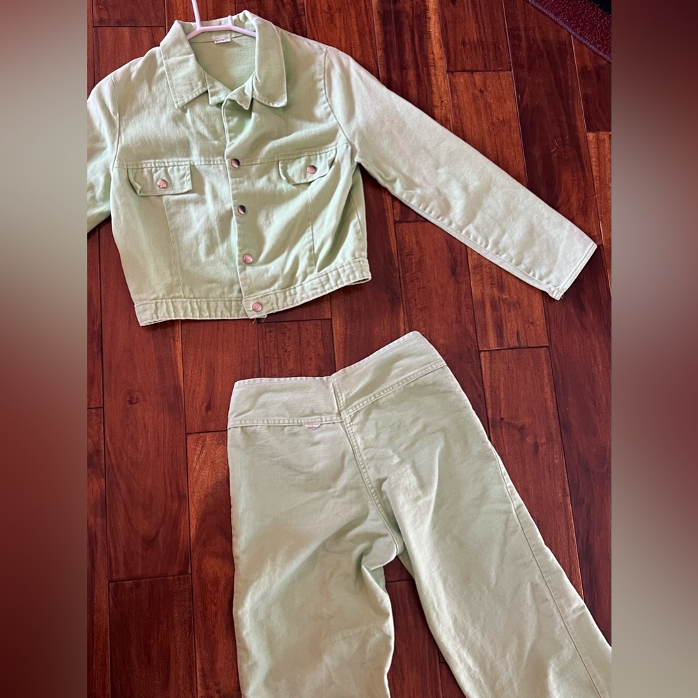 Apple Green Vintage Dittos Suit